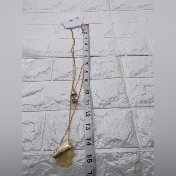 Target Fashion Jewelry 2 Strand Necklace 1 Piece Gold Tone - Picture 3 of 9